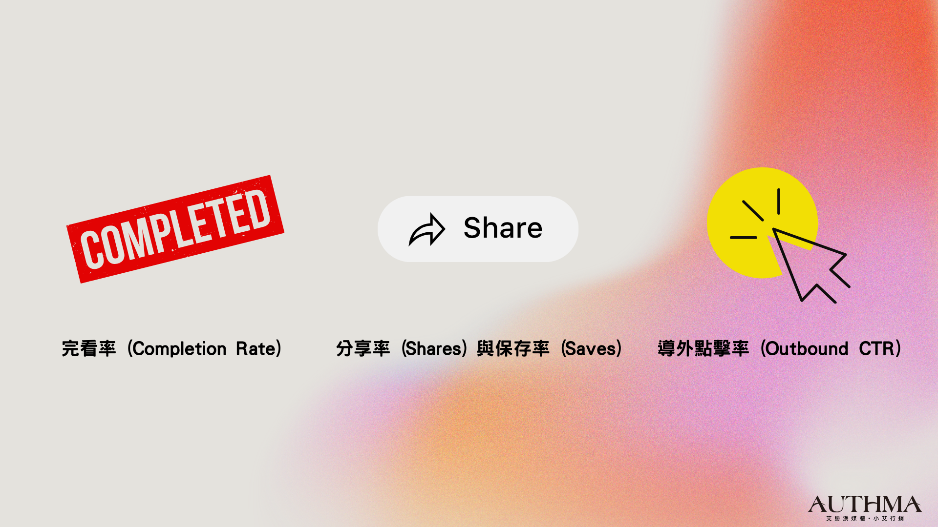 短影音數據分析公式